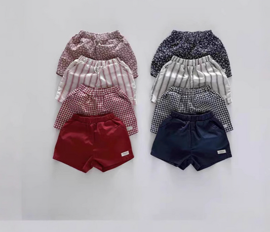 男の子と女の子用、ゆったりショーツ