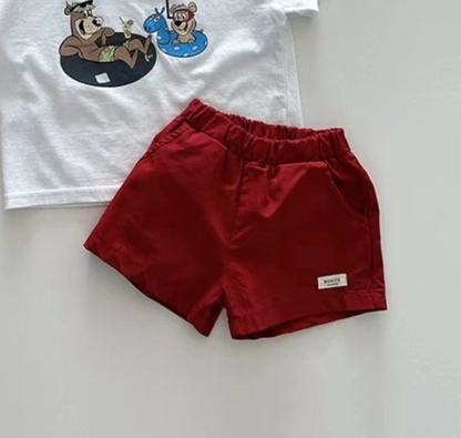 男の子と女の子用、ゆったりショーツ